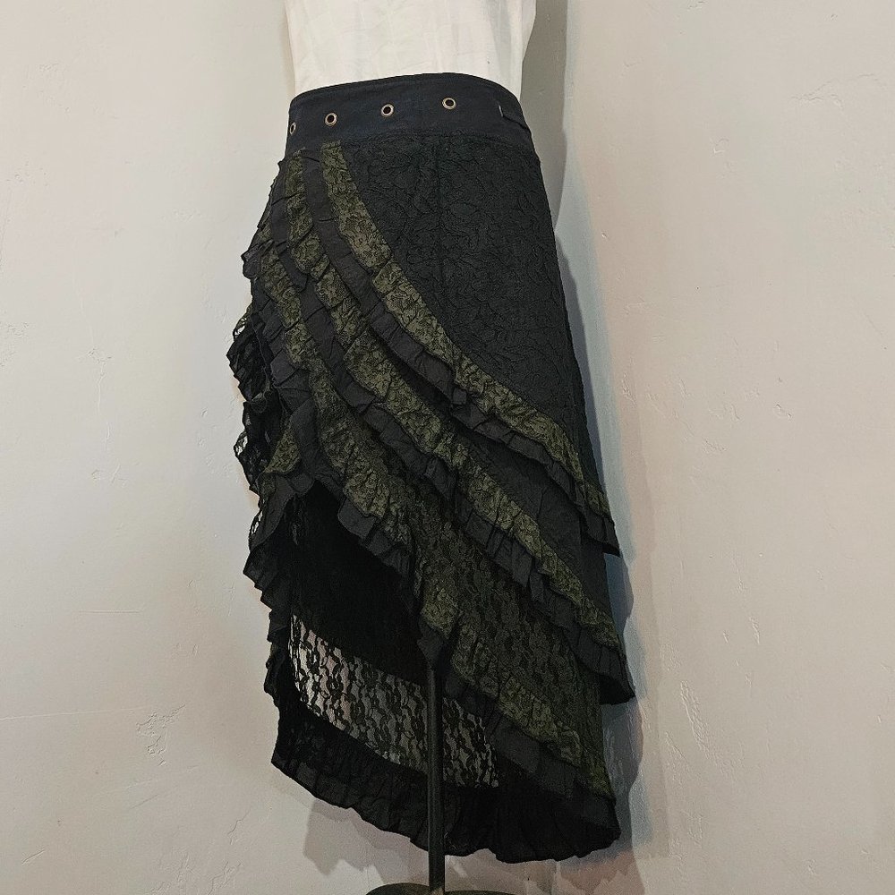 New Without Tags Steampunk, Burning Man, Bohemian Skirt OS